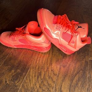 Pink Jordan 4s